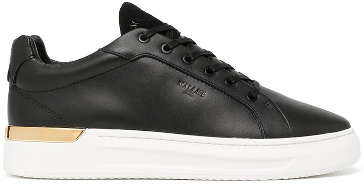 mens mallet trainers black