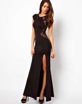 Thumbnail for your product : TFNC Maxi Dress with Lace Back and Fishtail