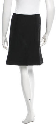 Miu Miu Wool Pleated Skirt