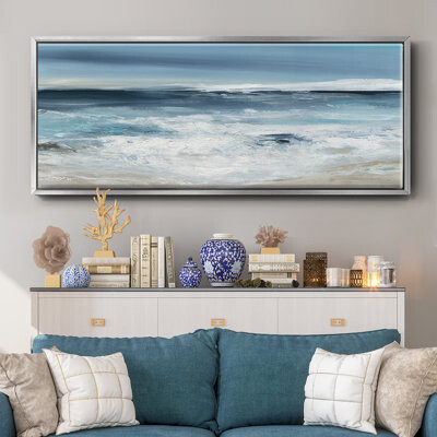 Wexford Home Long Beach- Framed Canvas
