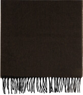 Thumbnail for your product : Lanvin Cashmere Scarf Men's Brown