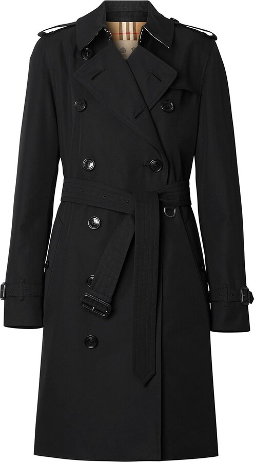 Burberry The mid-length Kensington Heritage trench - ShopStyle Coats