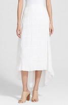 Thumbnail for your product : Alice + Olivia 'Lauren' Shirred High/Low Maxi Skirt