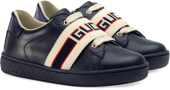 Gucci Children Tennis 1977 high-top sneakers - ShopStyle Boys' Shoes