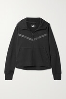 Thumbnail for your product : Nike Printed Cotton-blend Jersey Hoodie - Black