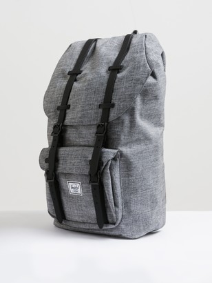 Herschel Unisex Little America Backpack in Grey Crosshatch