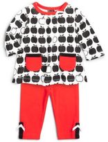 Thumbnail for your product : Offspring Infant's Two-Piece Apple Tunic & Leggings Set