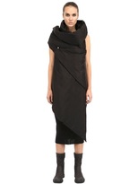 Thumbnail for your product : Rick Owens Nylon Wrap Around Down Vest