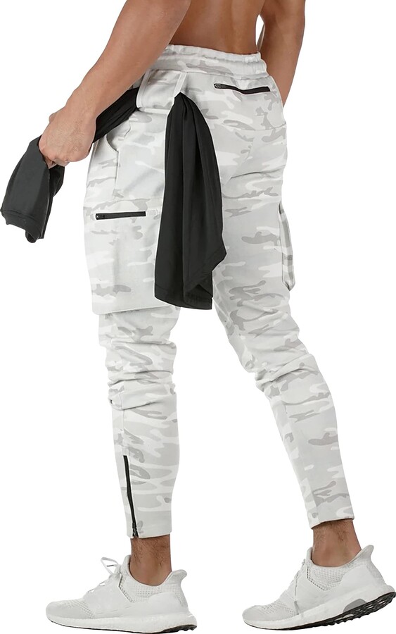 DIOTSR Men's Cargo Workout Jogger Pants ShopStyle Trousers