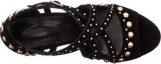 The Kooples Suede and Studs Leather
