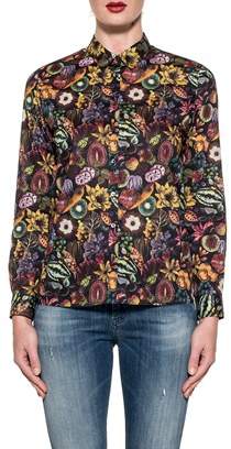Bagutta Women's Multicolor Cotton Shirt.
