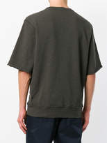 Thumbnail for your product : Jil Sander short sleeve raw stitch sweatshirt