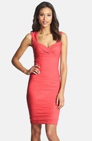 Thumbnail for your product : Nicole Miller Techno Metal Sheath Dress