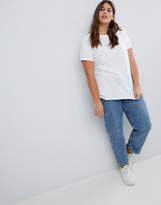 Thumbnail for your product : ASOS Curve DESIGN Curve ultimate crew neck t-shirt in white