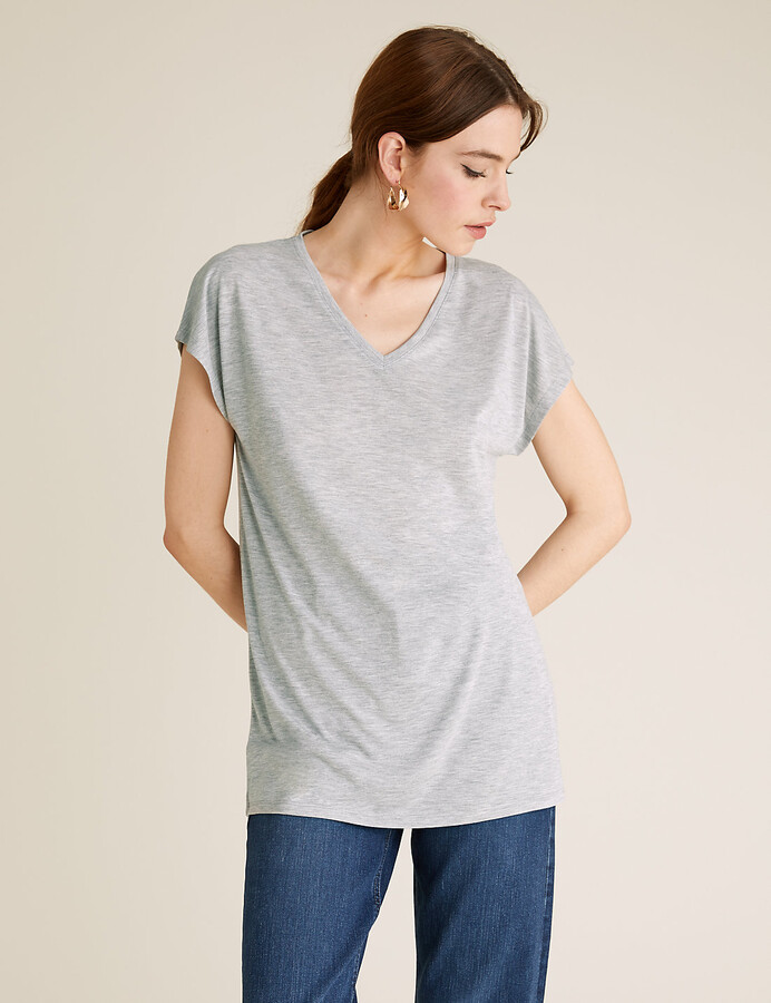 marks and spencer ladies relaxed t shirts