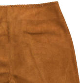 Thumbnail for your product : Celine Suede Wide-Leg Pants