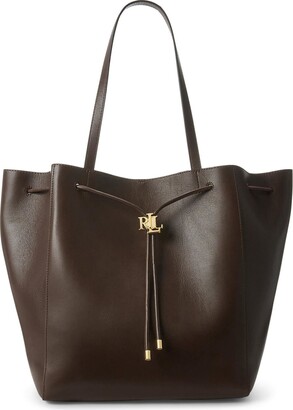 Lauren Ralph Lauren Women's Tate Crossbody Bag Leather choose black or tan  brown