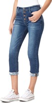 Thumbnail for your product : Wallflower Women's Size Flirty Curvy Crop High-Rise Insta Stretch Juniors (Standard and Plus)