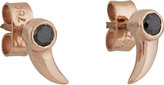 Thumbnail for your product : Black Diamond Dezso by Sara Beltran & Rose Gold Shark Fin Studs