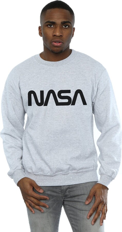 Absolute Cult NASA Men's Modern Logo Sweatshirt Sport Grey Medium -  ShopStyle Jumpers & Hoodies