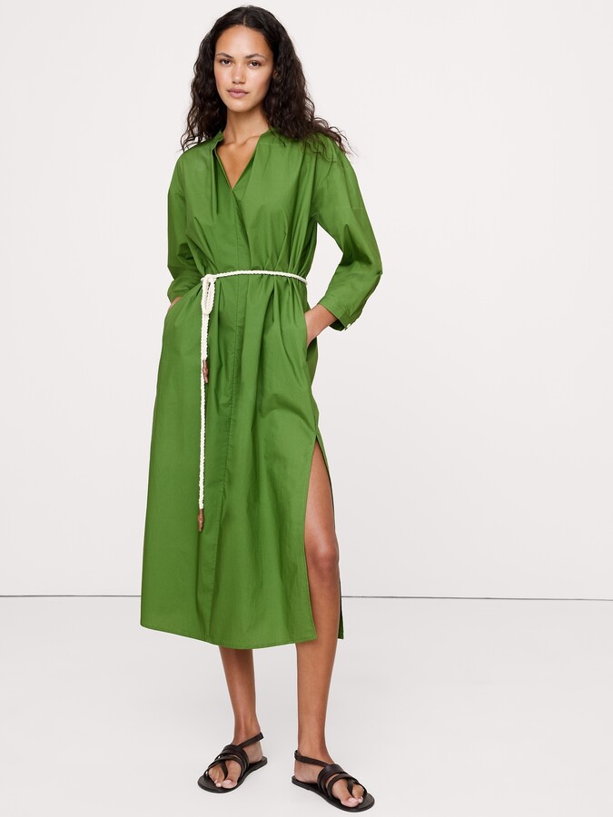 Banana Republic Women's Green Dresses ShopStyle