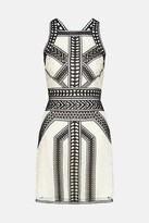 Thumbnail for your product : Karen Millen Geo Guipure Lace Woven Mini Dress
