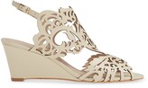 Thumbnail for your product : Klub Nico Marcela Laser Cutout Wedge Sandal