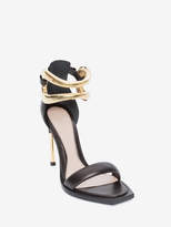 Thumbnail for your product : Alexander McQueen Pin Heel Link Sandal