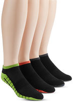 Thumbnail for your product : Reebok 4 Pack Low Cut Socks-BLACK-10-12