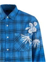 Thumbnail for your product : Amiri bleach Floreal Plaid Shirt
