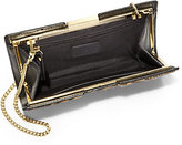 Thumbnail for your product : Milly Logan Small Leopard-Print Calf Hair Clutch