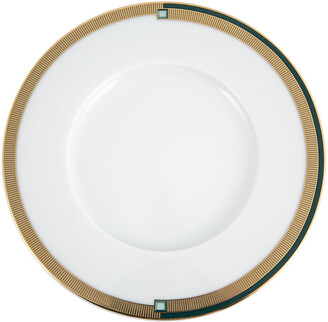 Vista Alegre Emerald Bread & Butter Plate - Green/White