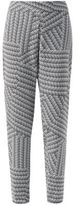 Thumbnail for your product : Zack John Grey Aztec Print Trousers