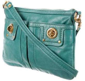 Marc by Marc Jacobs Leather Dual Pocket Crossbody Bag