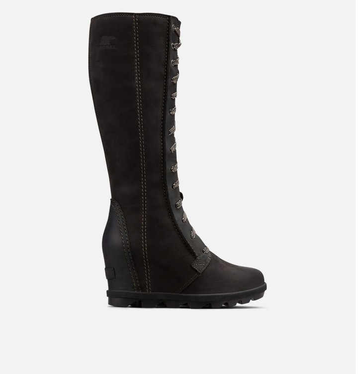 sorel knee high wedge boots
