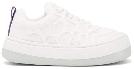 white canvas trainers womens