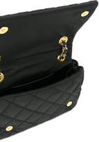 Thumbnail for your product : Moschino mini quilted logo crossbody bag