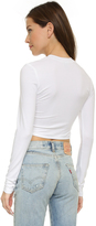 Thumbnail for your product : Torn By Ronny Kobo Oli Crop Top