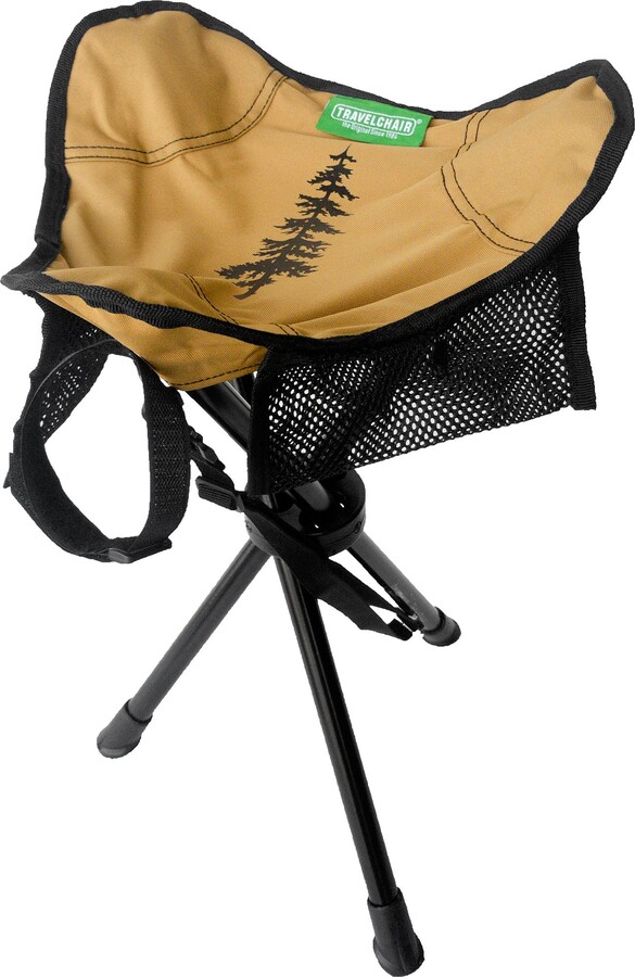 Travel Chair TravelChair Slacker Stool with Repreve, Brown