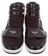 Thumbnail for your product : Creative Recreation Leather-Paneled High-Top Sneakers