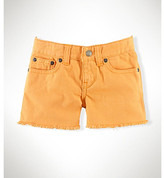 Thumbnail for your product : Ralph Lauren Childrenswear Girls' 2T-6X Cutoff Denim Shorts