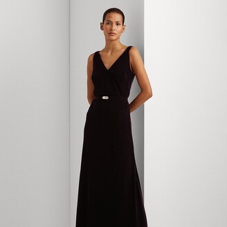 ralph lauren dress purple