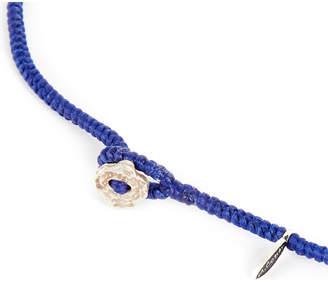 M. Cohen Four layer knotted wrap bead bracelet