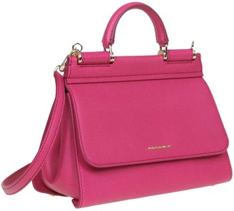 Dolce & Gabbana Small Soft Sicily Bag In Calf Leather