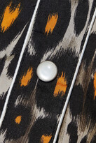 Thumbnail for your product : R 13 Cowboy Floral-print Cotton-poplin Midi Shirt Dress
