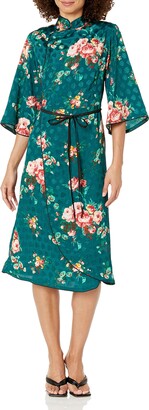 Find. Women's Women's Midi Floral Wrap Dress Dress