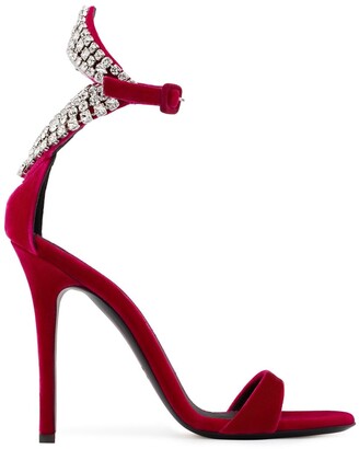 Giuseppe Zanotti Women's Red Sandals | ShopStyle