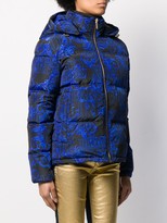 Thumbnail for your product : Versace Hooded Baroque-Print Puffer Jacket