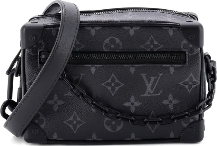 Louis Vuitton Pre-Owned Soft Trunk Bag Monogram Eclipse Canvas Mini crossbody bag