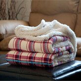 Thumbnail for your product : Baldwin Home Fleece Sherpa Blanket Throw